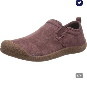 KEEN Womens Howser Canvas Shoe Casual Comfy Durable Slip On Slipper Andorra 10